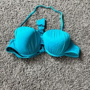 Xhilaration Blue Bikini Top